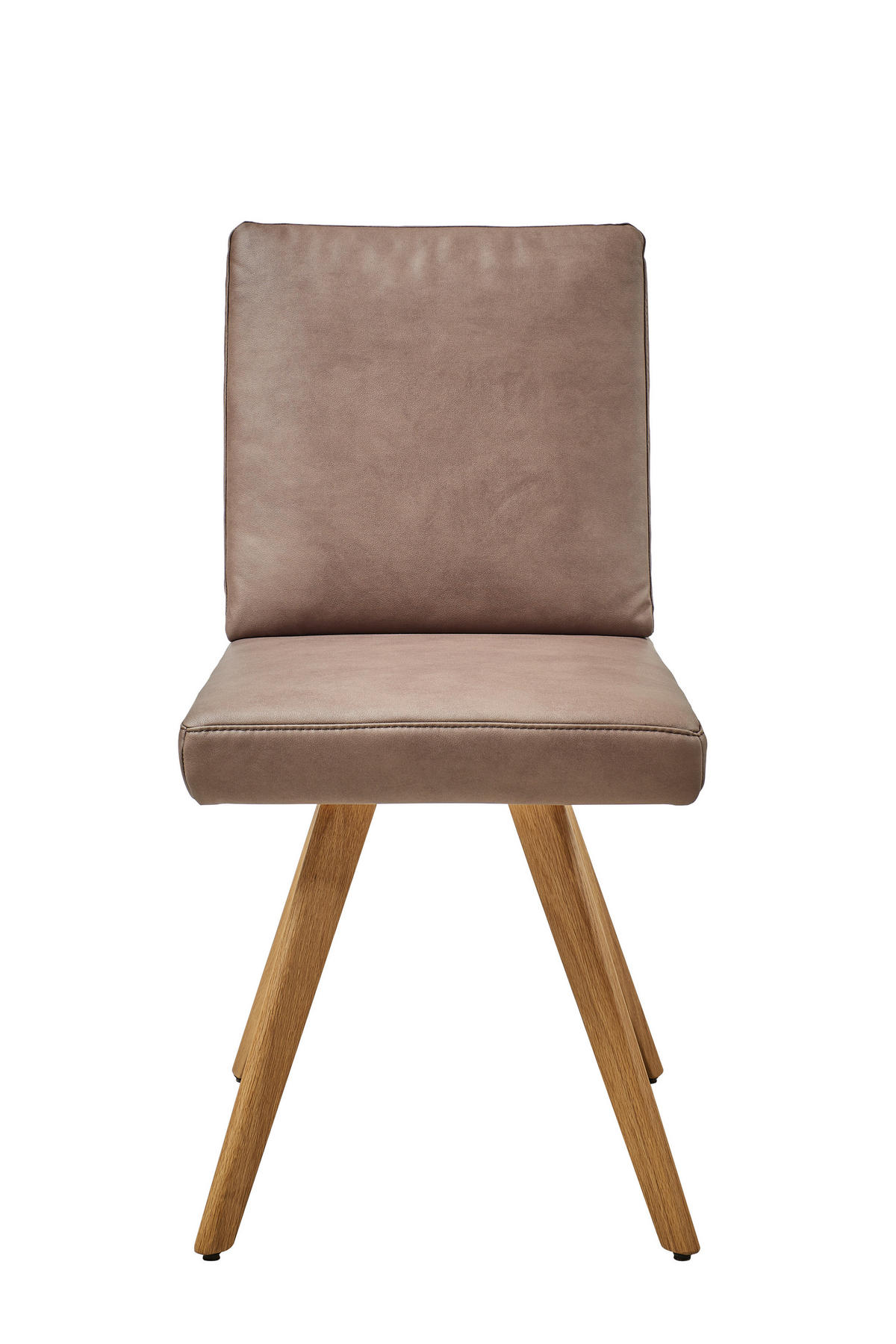 STUHL in Holz, Textil Eichefarben, Hellbraun  - Hellbraun/Eichefarben, Design, Holz/Textil (46/94/58cm) - Dieter Knoll