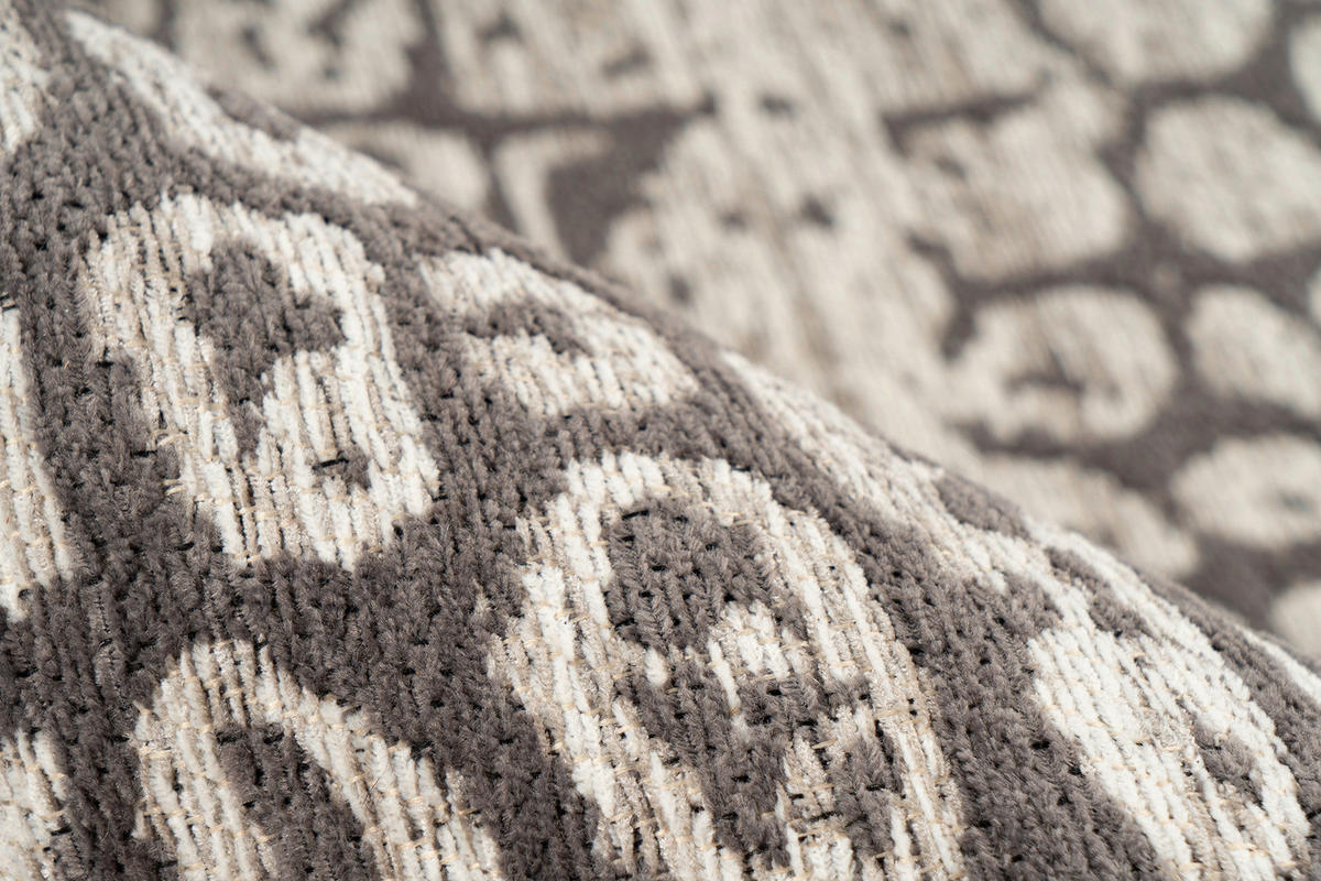 LÄUFER 80/150 cm Davis 325 Grau  - Grau, KONVENTIONELL, Textil (80/150cm)