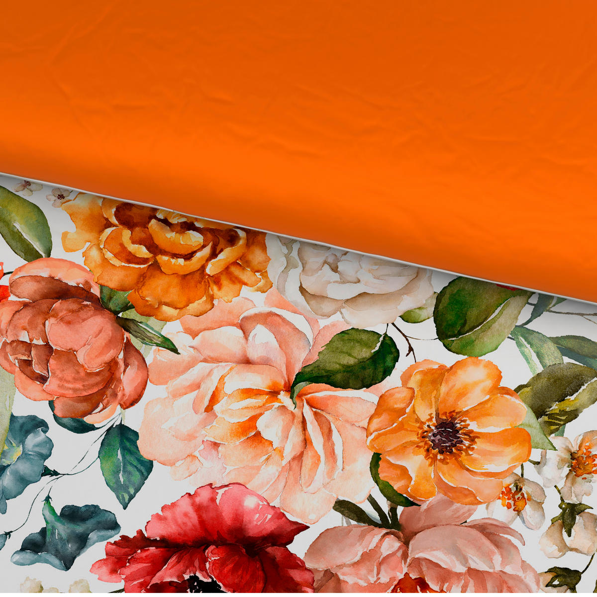 LENJERIE DE PAT CU DOUĂ FEȚE 220/200 cm  - alb, Design, textil (220/200cm) - Novel