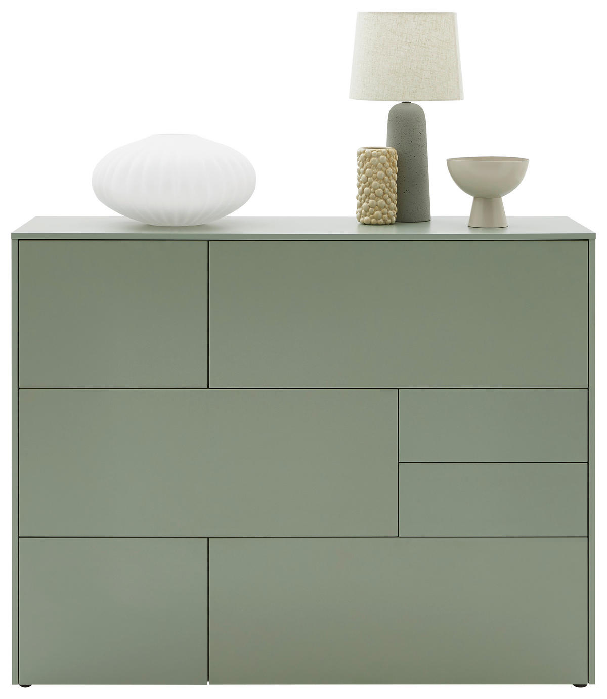 HIGHBOARD  in 139/109/41 cm  - Eichefarben/Schwarz, Design, Holzwerkstoff/Kunststoff (139/109/41cm) - Voleo