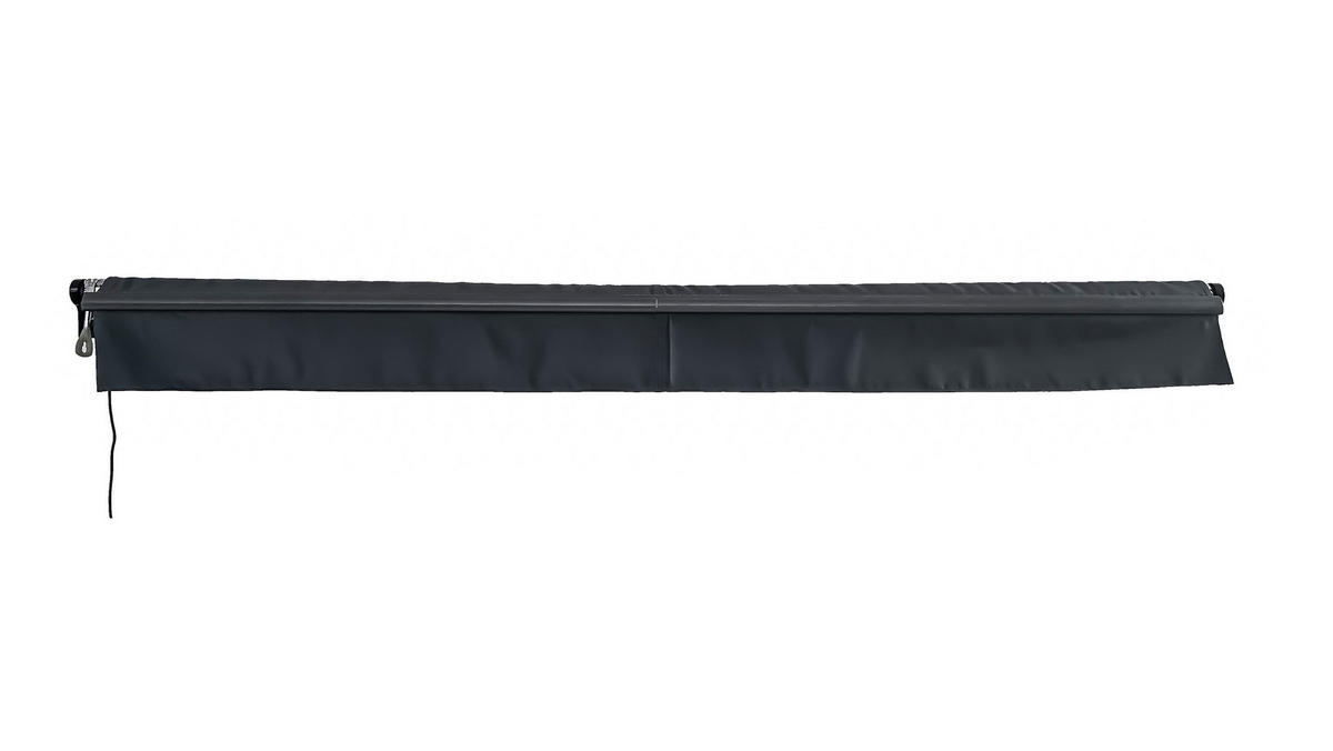 MARKISE - Dunkelgrau/Anthrazit, MODERN, Kunststoff/Metall (200/20/295cm) - Gardenson