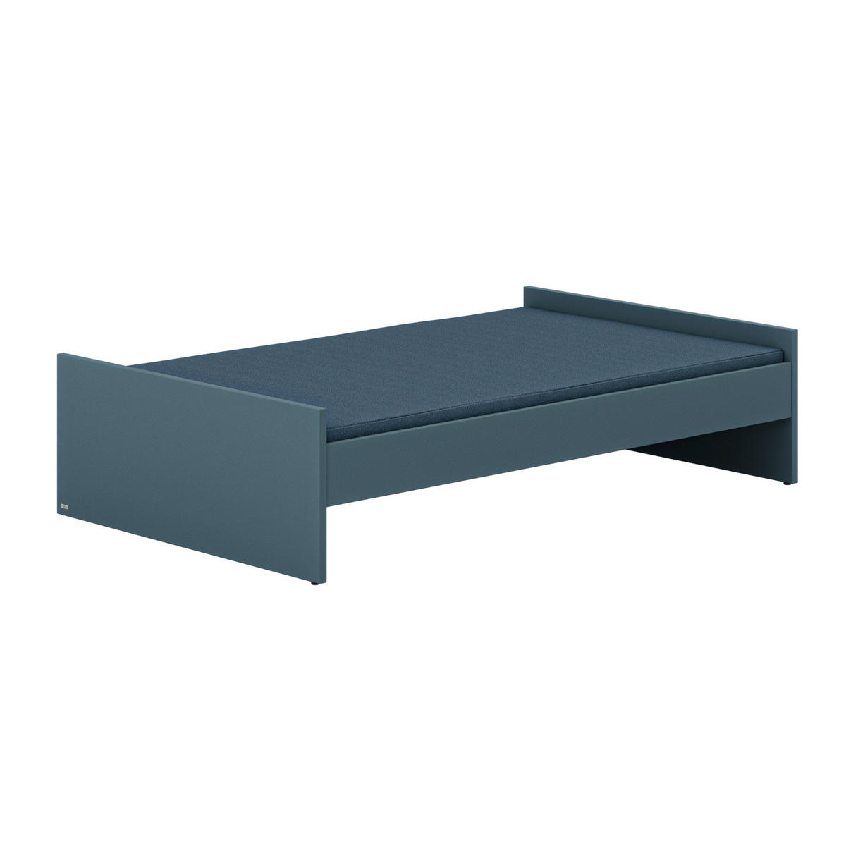 BODENBETT Little Flo Blau  - Blau/Schwarz, Basics (120/200cm) - Paidi