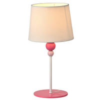 TISCHLEUCHTE 18/18/35 cm  - Beige, Basics, Textil/Metall (18/18/35cm)