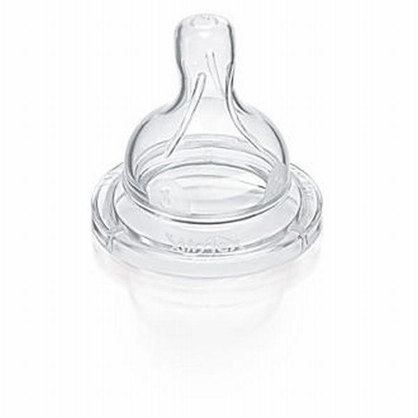 FLÄSCHCHENSAUGER  - Transparent, Basics (5,5/6/13,5cm) - Avent