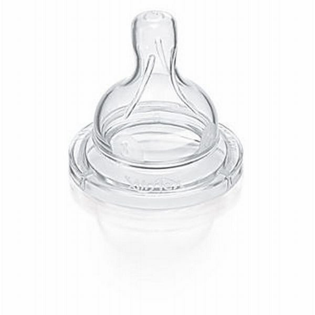 FLÄSCHCHENSAUGER  - Transparent, Basics (5,5/6/13,5cm) - Avent