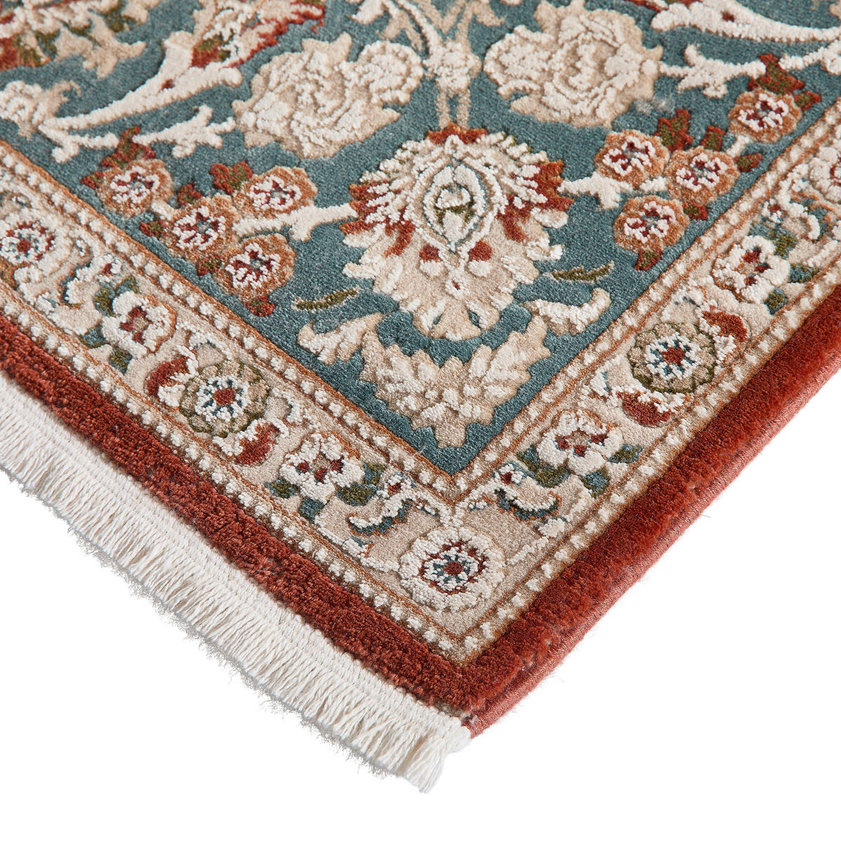 VINTAGE-TEPPICH 200/290 cm Beige, Terracotta rechteckig  - Beige/Terracotta, Design, Textil (200/290cm) - Cazaris