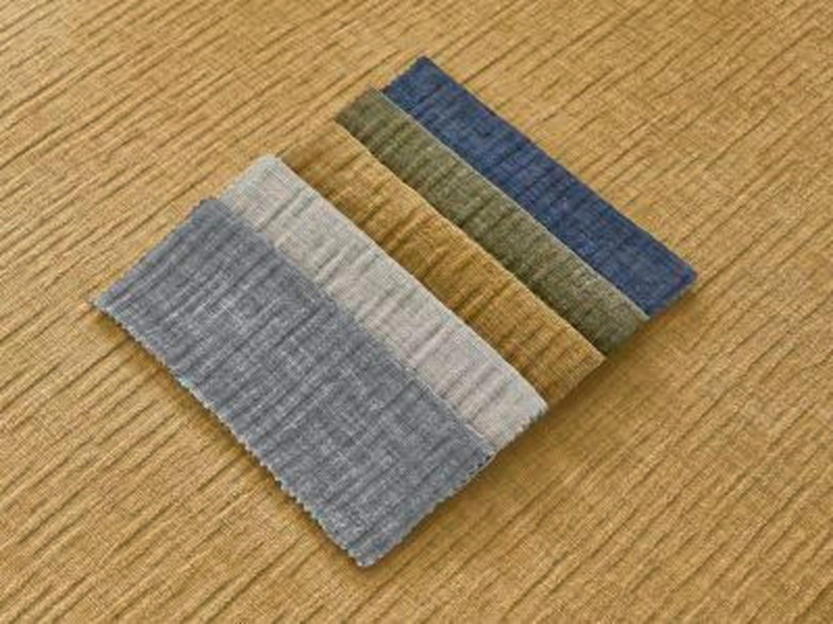 ECKSOFA Ottomane links  ATILLA Gelb Struktur  - Gelb/Schwarz, MODERN, Kunststoff/Textil (149/244cm)