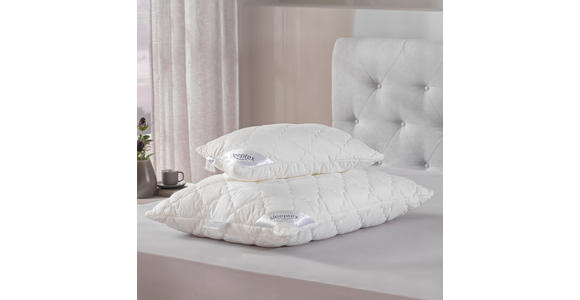 KOPFPOLSTER 40/60 cm - Weiß, Basics, Textil (40/60cm) - Sleeptex