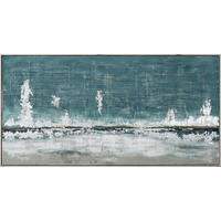ÖLGEMÄLDE 72/142/3,5 cm  - Blau, Design, Holz (72/142/3,5cm)