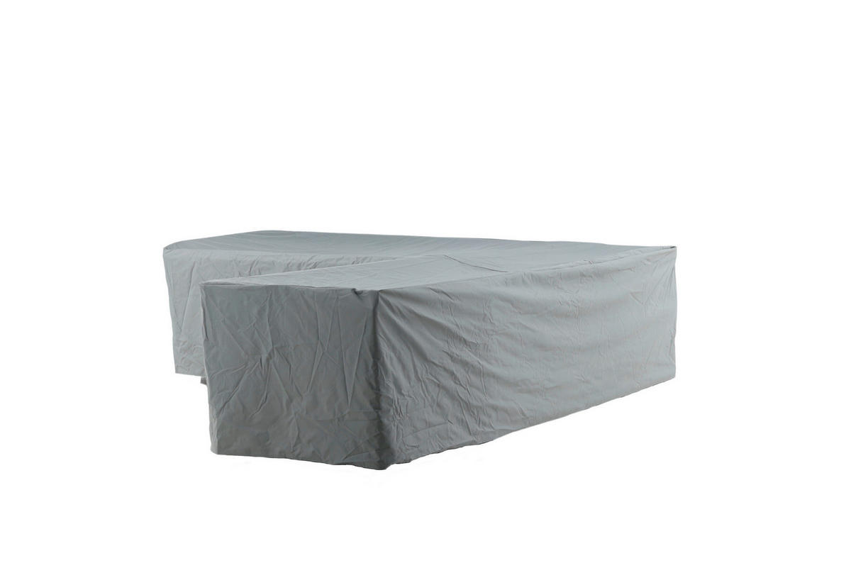 SCHUTZHÜLLE Grau   - Grau, MODERN, Kunststoff (100/84/325cm) - Gardenson