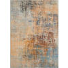 FLACHWEBETEPPICH 120/170 cm Parma Hellgelb, Rostfarben, Pastellblau  - Pastellblau/Rostfarben, Design, Textil (120/170cm) - Boxxx