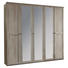 KLEIDERSCHRANK in Eichefarben - Eichefarben/Braun, KONVENTIONELL, Glas/Holzwerkstoff (225/210/58cm) - Cantus KLEIDERSCHRANK in Eichefarben - Eichefarben/Braun, KONVENTIONELL, Glas/Holzwerkstoff (225/210/58cm) - Cantus