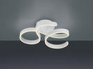 LED-DECKENLEUCHTE Francis 54/19,5 cm   - Weiß, Basics, Metall (54/19,5cm) - Trio Leuchten