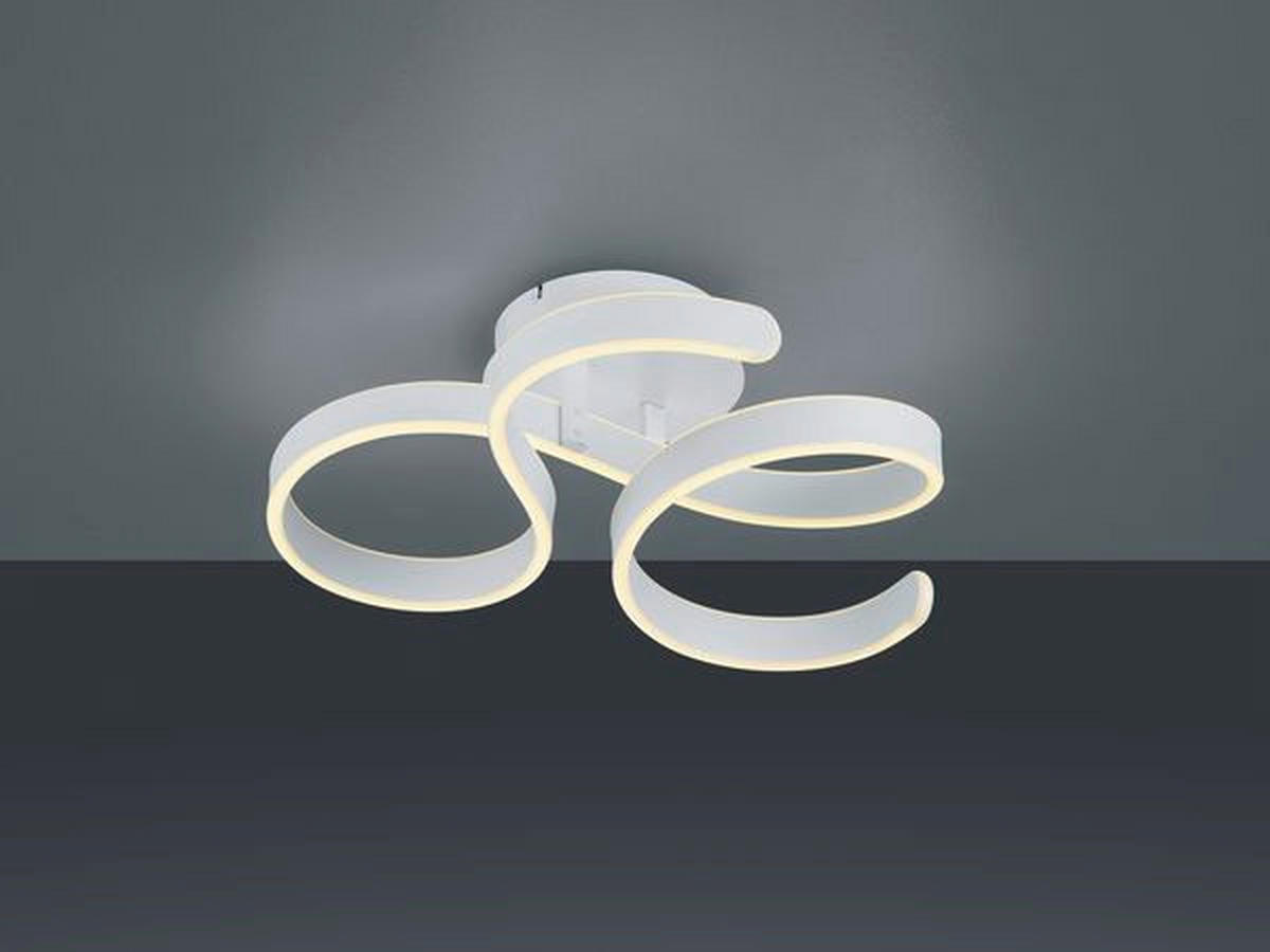 LED-DECKENLEUCHTE 40 W  54/19,5 cm    - Weiss, Basics, Metall (54/19,5cm) - Trio Leuchten
