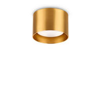 DECKENLEUCHTE  10/6,5 cm    - Messingfarben, Basics, Metall (10/6,5cm) - Ideal Lux