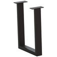 BANKGESTELL 6/45/32 cm  - Anthrazit, Design, Metall (6/45/32cm) - Waldwelt