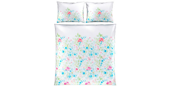 BETTWÄSCHE Satin 200/200 cm - Grau, KONVENTIONELL, Textil (200/200cm) - Esposa