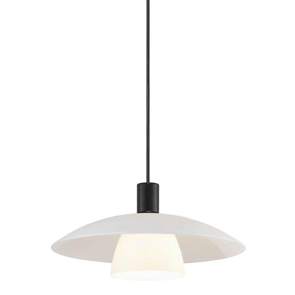HÄNGELEUCHTE VERONA 40/19 cm   - Weiß, Design, Glas (40/19cm) - Nordlux