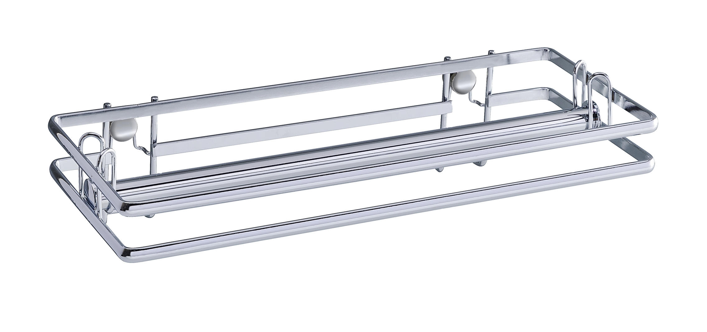 KÜCHENROLLENHALTER - Chromfarben, Design, Metall (32/4/13cm) - Wenko