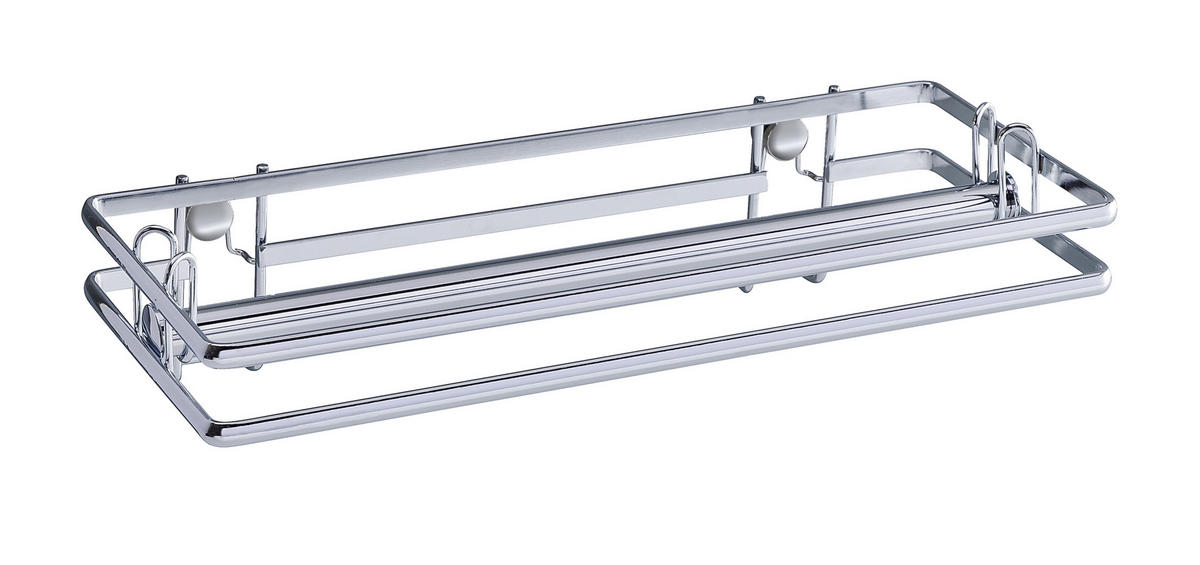 KÜCHENROLLENHALTER - Chromfarben, Design, Metall (32/4/13cm) - Wenko