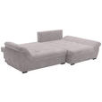 ECKSOFA Beige Flachgewebe  - Beige/Schwarz, Design, Kunststoff/Textil (278/175cm) - Xora