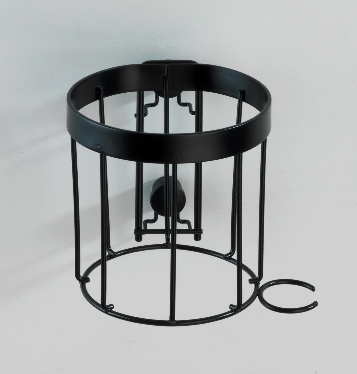 HÅRFÖNSHÅLLARE metall  - svart, Basics, metall (13/10/13cm)