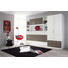 KLAPPBETT 90/200 cm - Weiß/Grau, Design (90/200cm) - Carryhome