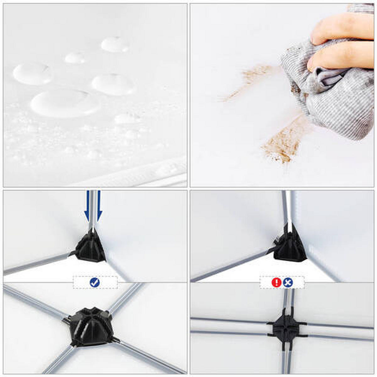 REGALKOMBINATION - Schwarz/Weiß, Basics, Kunststoff/Metall (93/123/31cm) - Boxxx