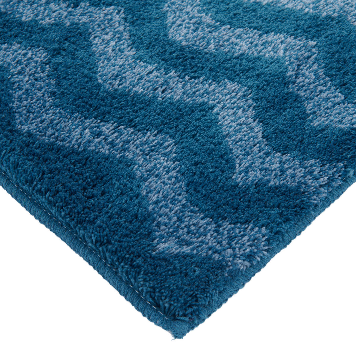 BADTEPPICH Blau  - Blau, Design, Kunststoff/Textil (55/65/2cm) - Kleine Wolke