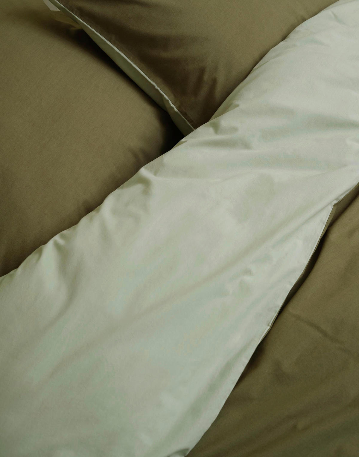 BETTWÄSCHE Erla Perkal 200/200 cm  - Dunkelgrün, KONVENTIONELL, Textil (200/200cm) - Marc O'Polo