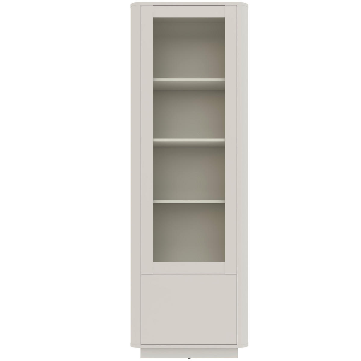 VITRINE  in Kaschmir  - Kaschmir, Design, Holzwerkstoff (200,5/67/40cm) - MID.YOU