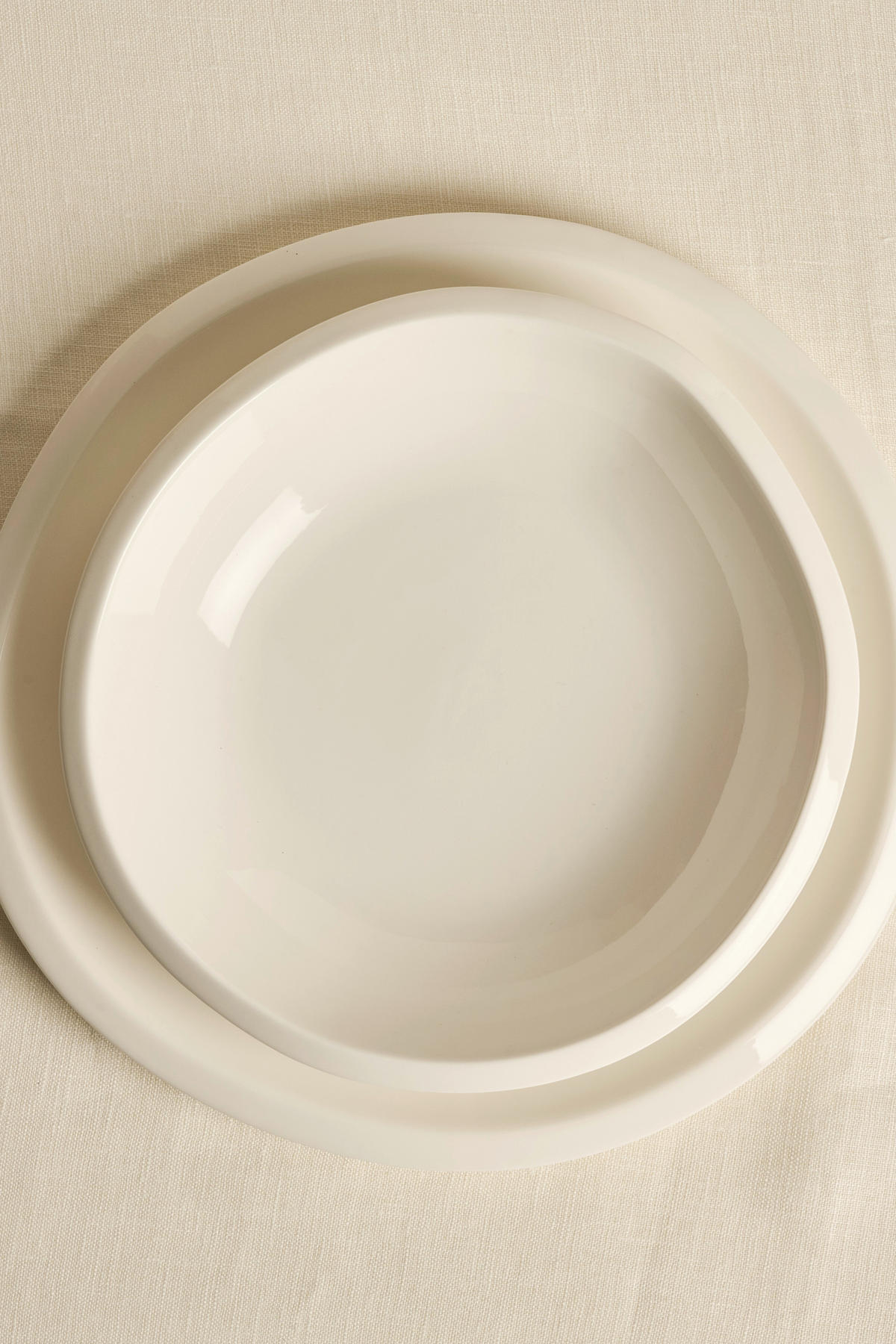 JÍDELNÍ SOUPRAVA porcelán keramika  - bílá, Trend, keramika - Dieter Knoll