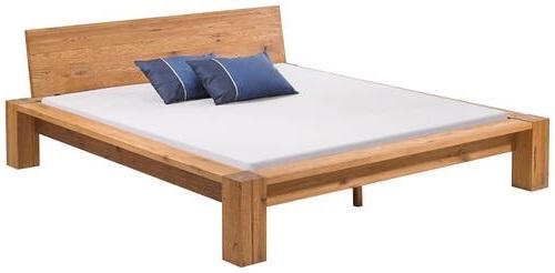BALKENBETT 140/200 cm  in Eichefarben  - Eichefarben, Design, Holz (140/200cm) - Hasena