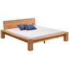 BALKENBETT 160/200 cm  in Eichefarben   - Eichefarben, Design, Holz (160/200cm) - Hasena