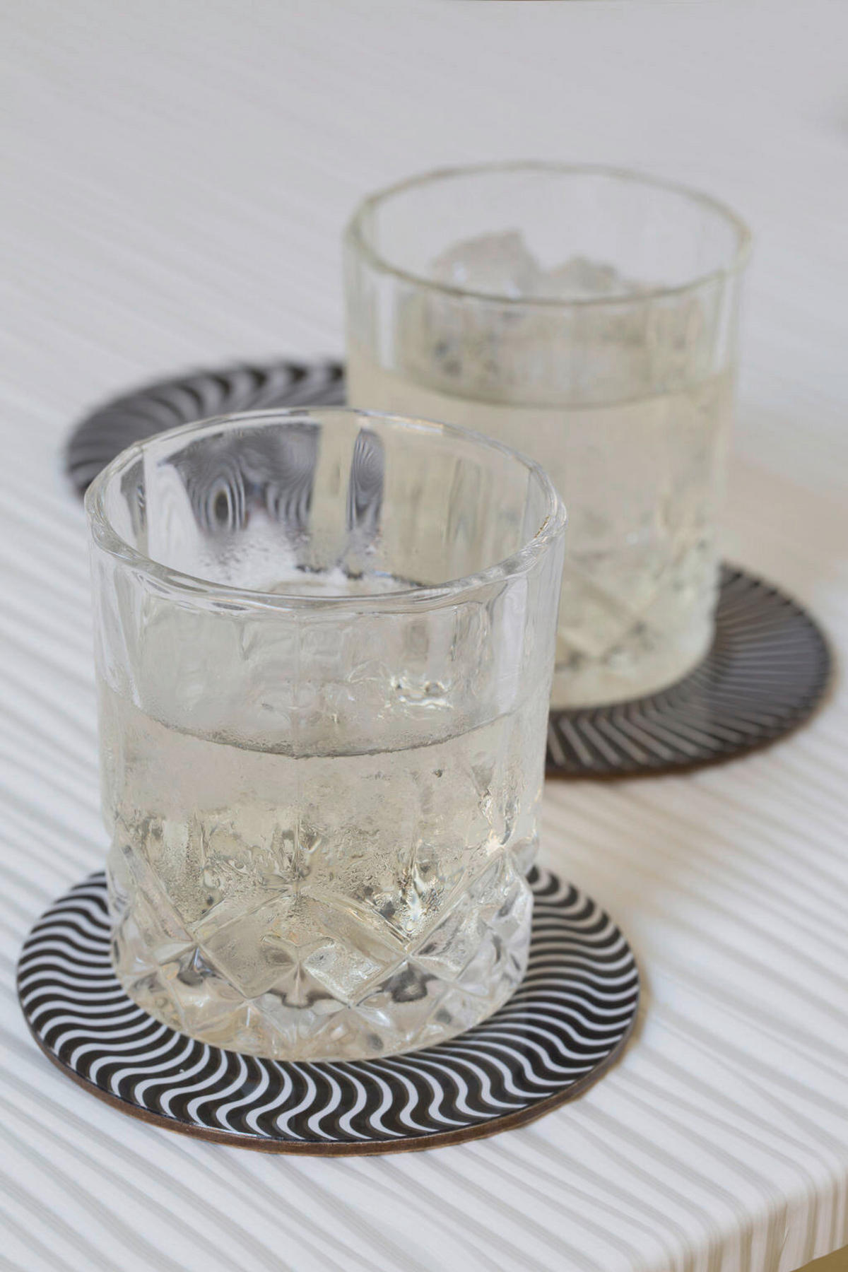 SET PODMETAČA ZA ČAŠE  papir, karton, pločasti materijal    - višebojna, Osnovno, papir/karton (1/23,5/11cm) - Kikkerland