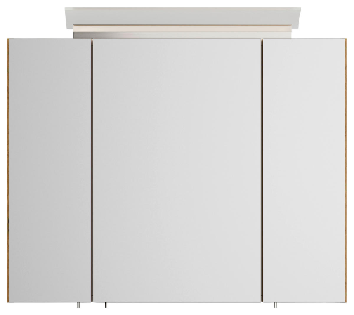 SPIEGELSCHRANK 80/62/17 cm  - Eichefarben, MODERN, Glas/Holzwerkstoff (80/62/17cm) - MID.YOU