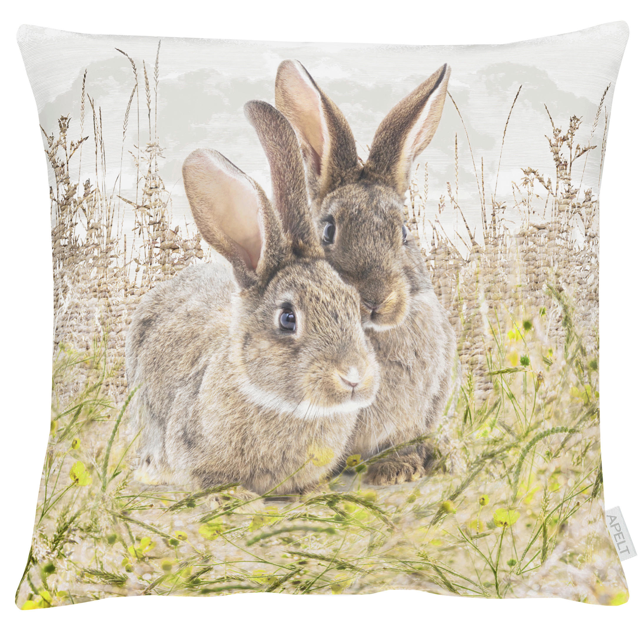 KISSENHÜLLE 46/46 cm  - Kaschmir, Basics, Textil (46/46cm) - Novel