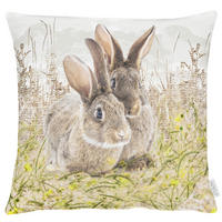 KISSENHÜLLE 46/46 cm  - Kaschmir, Basics, Textil (46/46cm) - Novel