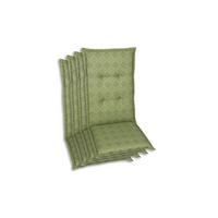 SESSELAUFLAGENSET Raute  - Grün, Basics, Textil (50/6/120cm)