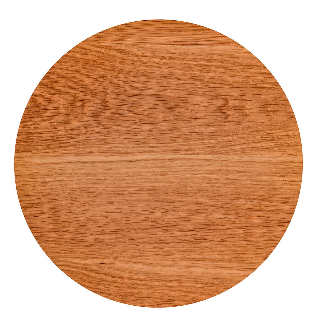BEISTELLTISCH 40/40/45 cm Eiche furniert Eichefarben rund  - Eichefarben, Natur, Holz/Holzwerkstoff (40/40/45cm) - home24