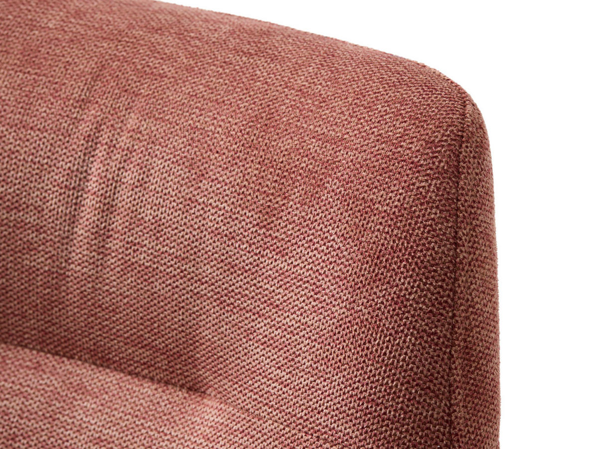 ARMLEHNSTUHL  in  - Rot/Schwarz, Basics, Textil/Metall (57,5/88/62cm) - Livetastic