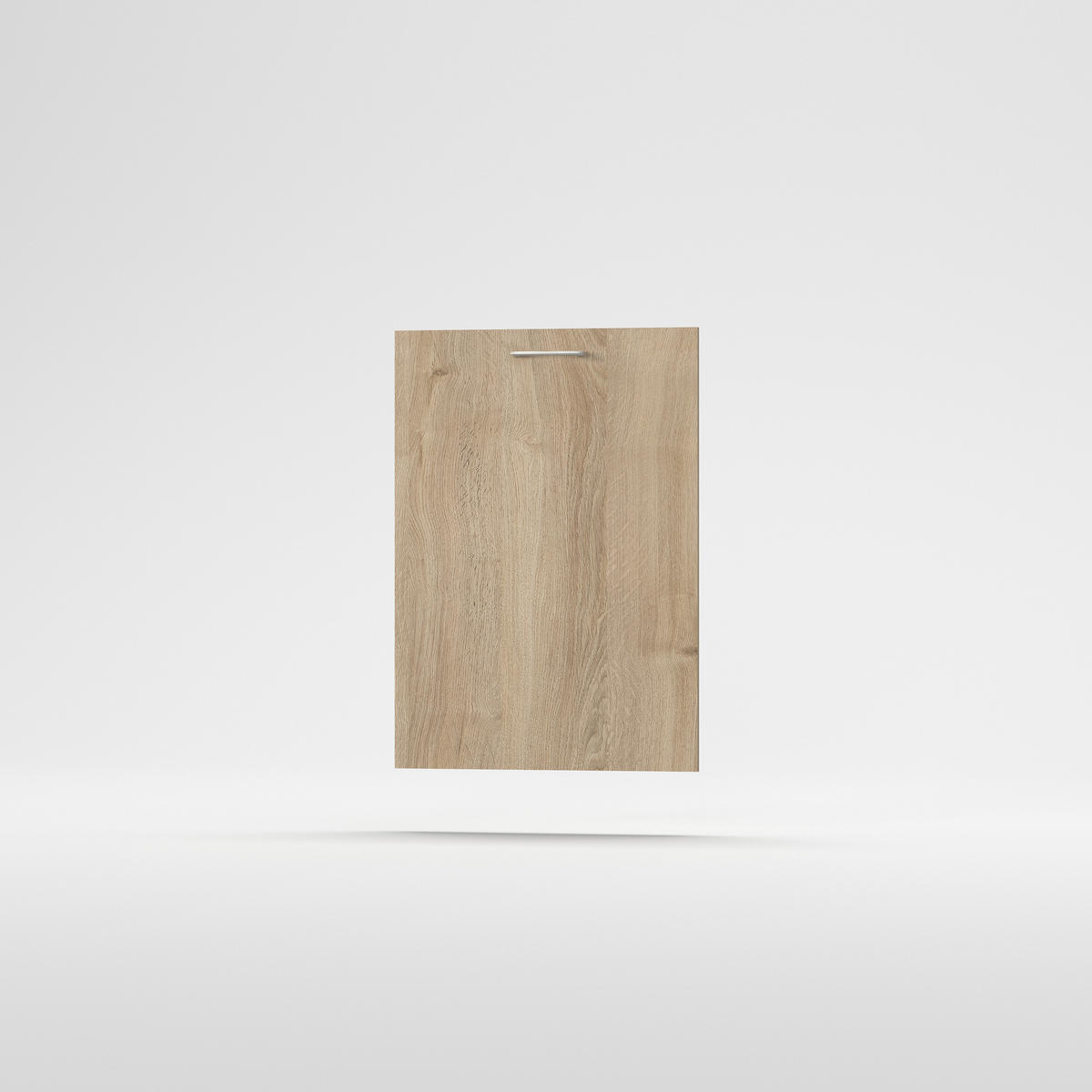 Mosogatógép előlap, integrált  - tölgyfa színű, Basics, fa (60/72cm) - Carryhome