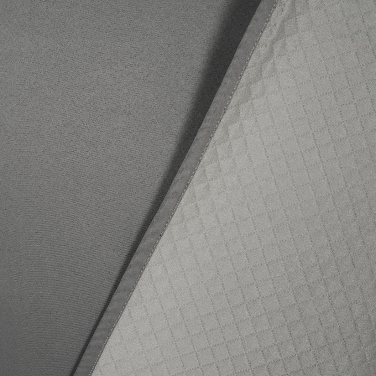 LÄRMSCHUTZVORHANG blickdicht  - Grau, Basics, Textil (135/245cm)
