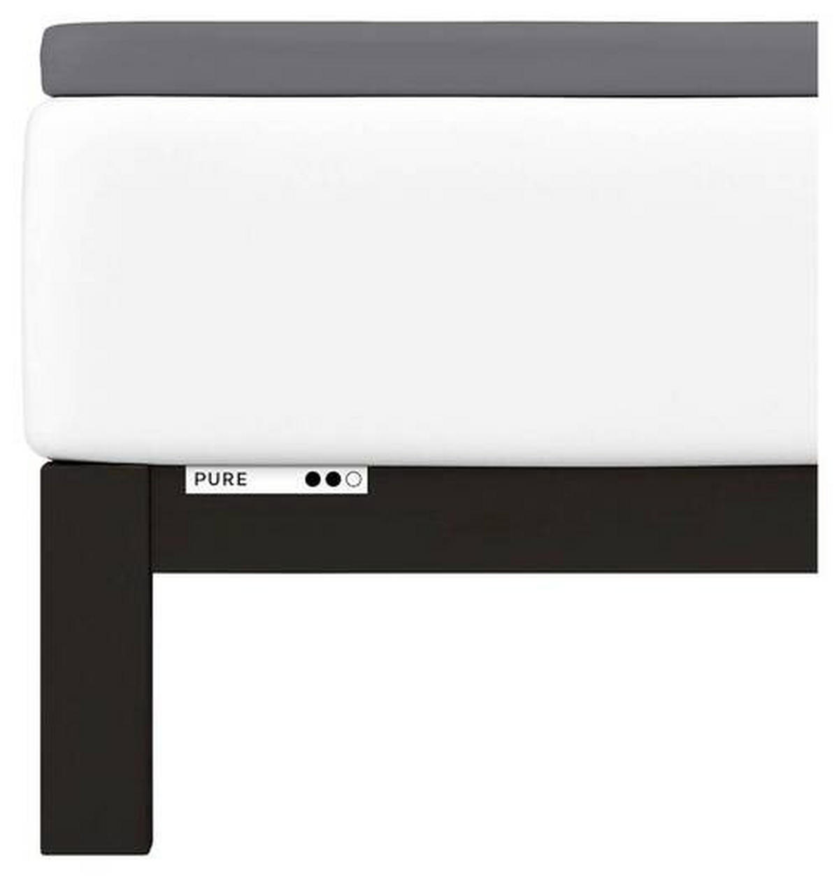 TOPPER-SPANNLEINTUCH 140-160/200-220 cm Jersey  - Grau, Basics, Textil (140-160/200-220cm) - Schlafgut