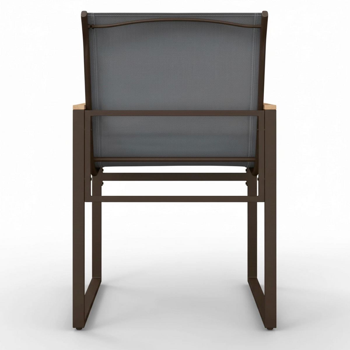 SET STOLICA ZA BAŠTU - siva/prirodna boja, Moderno, metal/tekstil (56/86/53cm) - Bessagi Garden