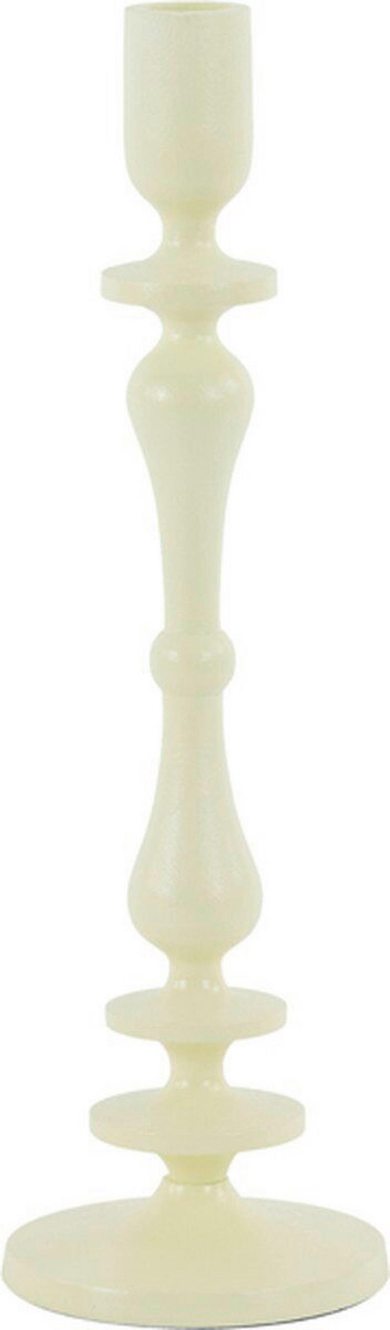 SVIJEĆNJAK  metal   - svijetlo žuta, Basics, metal (10/10/35cm)