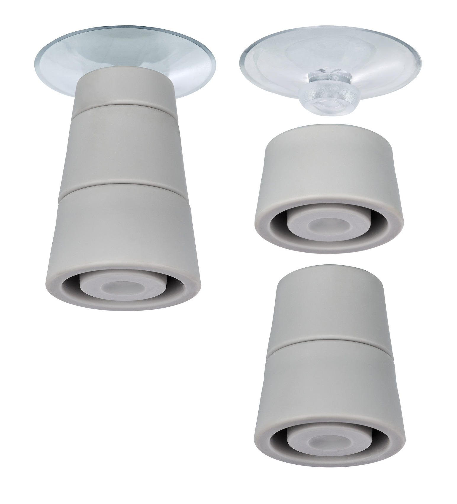 HERDABDECKPLATTE  - Schieferfarben, Design, Glas/Kunststoff (30/1,8-4,5/52cm) - Wenko