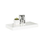 WANDBOARD Weiß  - Weiß, Design, Kunststoff/Metall (50/5/25cm) - Xora
