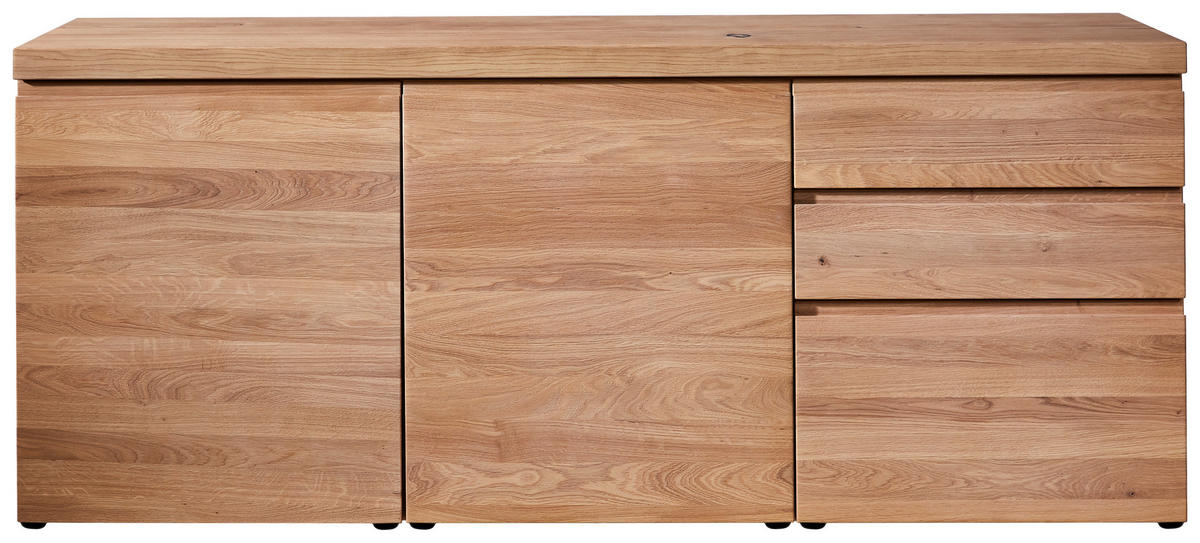 SIDEBOARD 180/75/43 cm  in Eichefarben  - Eichefarben, Natur, Holz (180/75/43cm) - Venjakob