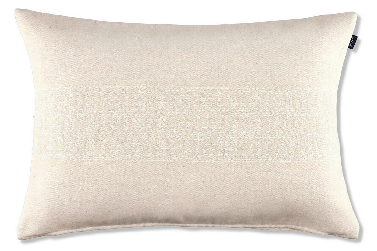 KISSENHÜLLE J! Signature Stripes natur 40/60 cm  - Beige/Naturfarben, Design, Textil (40/60cm) - Joop!